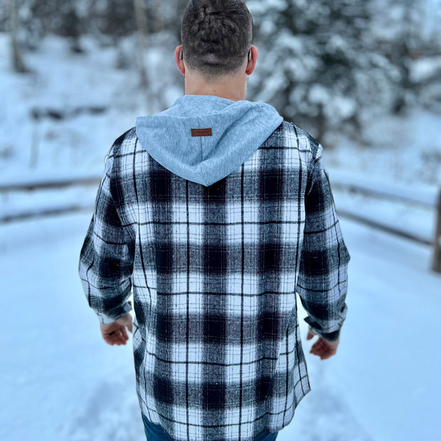 Expedition Lightweight Hooded Flannel Jacket Alaska Chicks Co