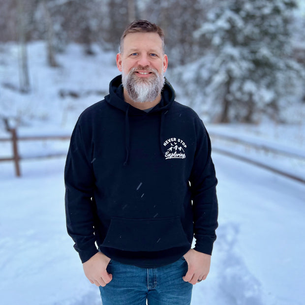 Never still best sale pullover hoodie