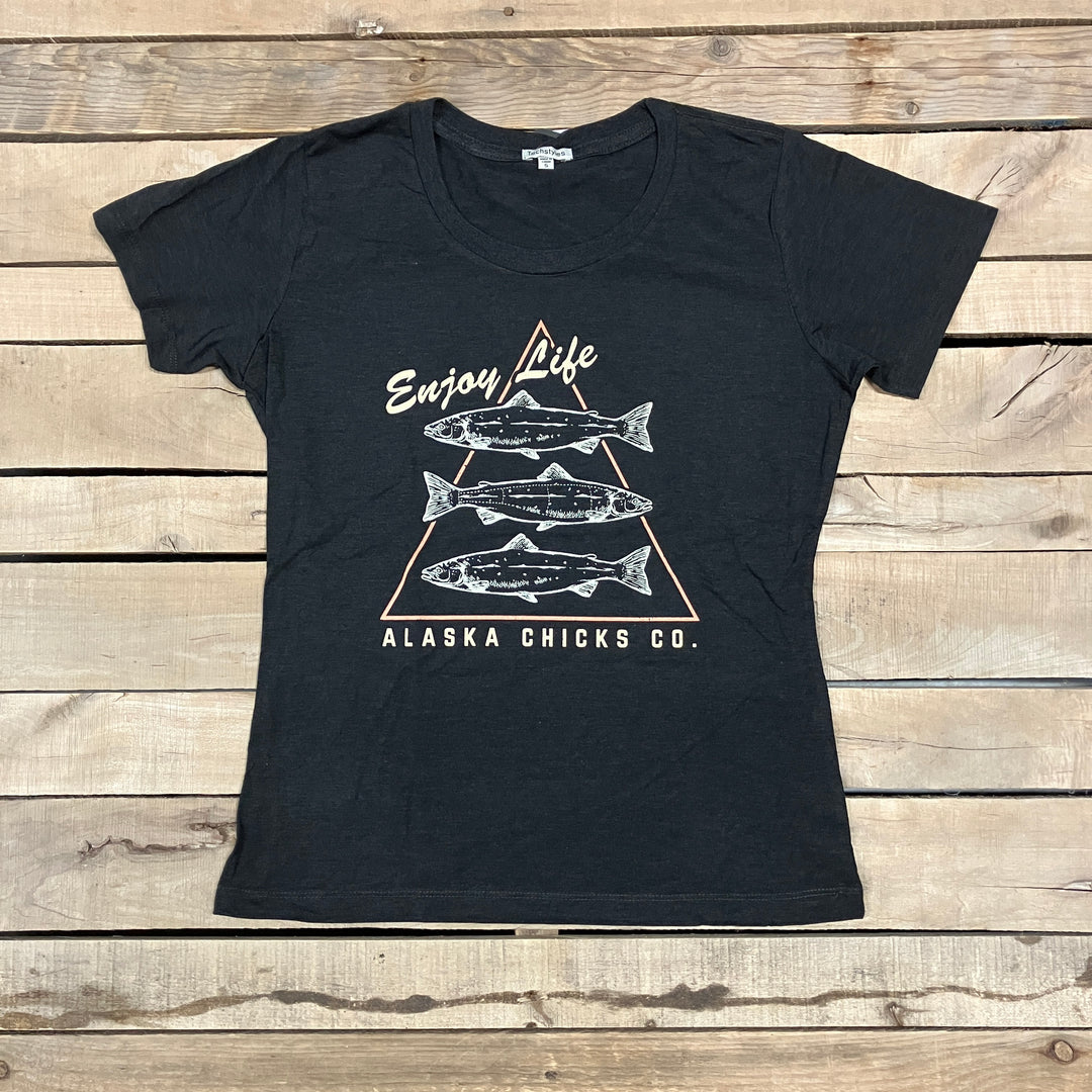 Enjoy Life Salmon T-Shirt