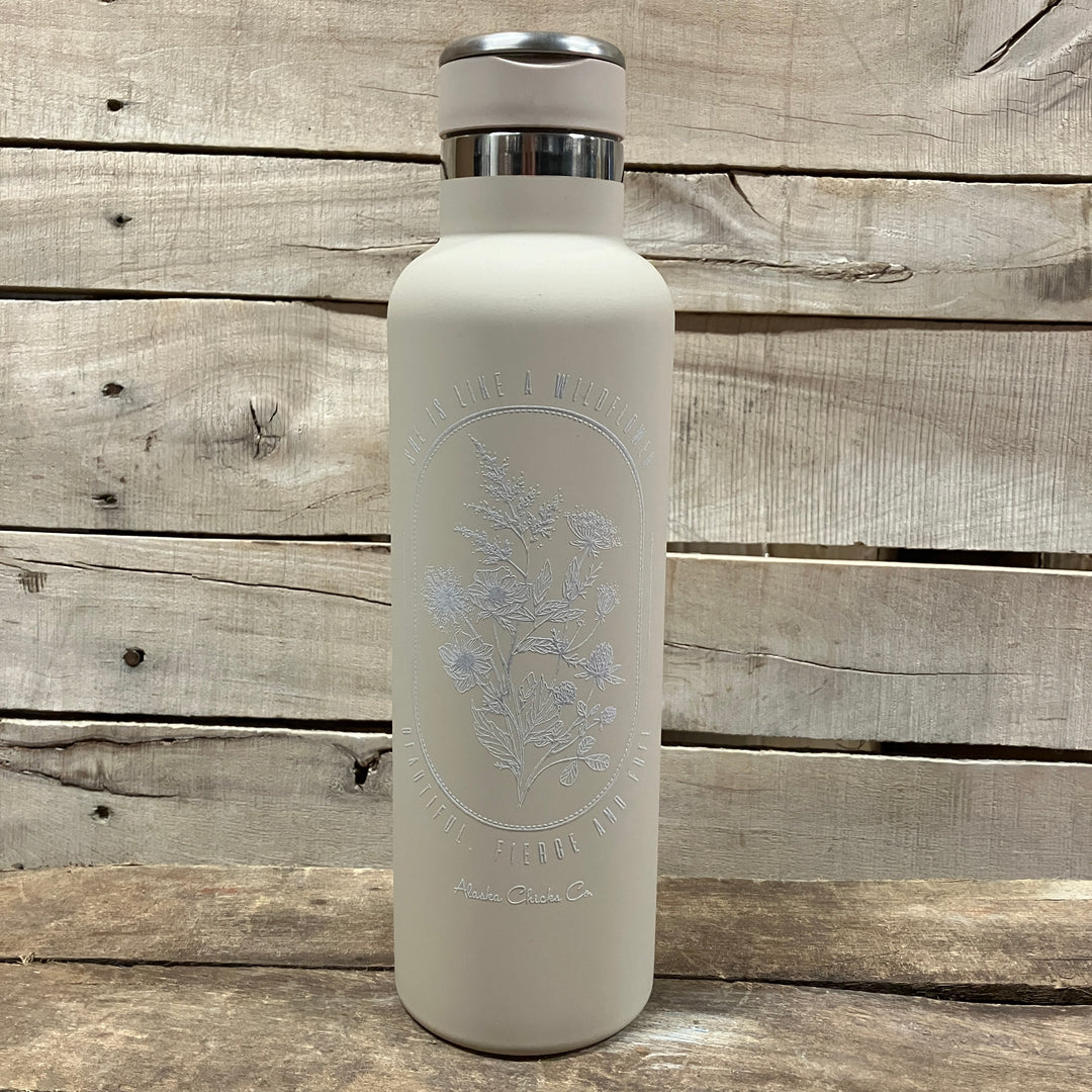 Like a Wildflower Water Bottle