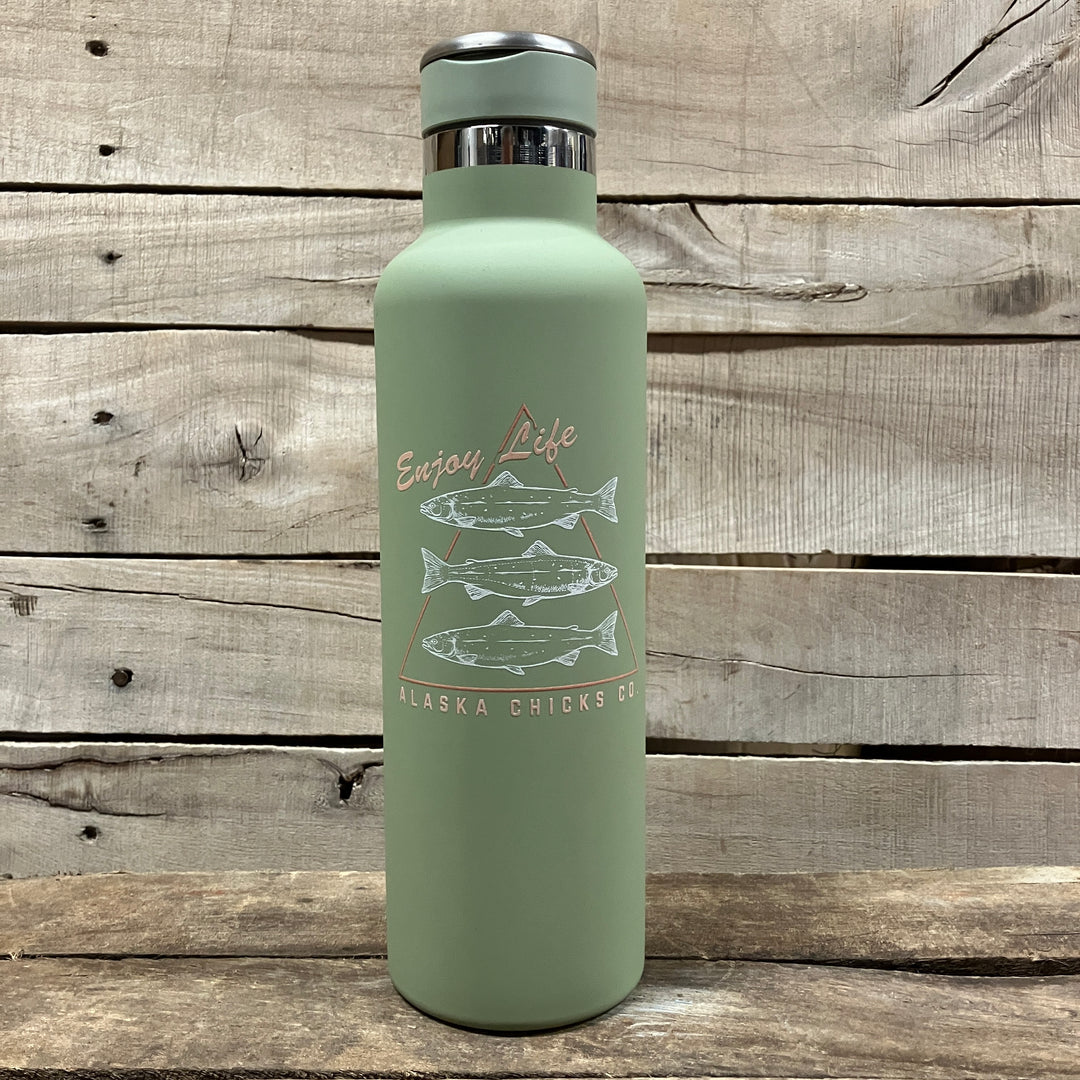 Enjoy Life Salmon Water Bottle