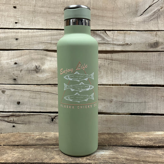 Enjoy Life Salmon Water Bottle