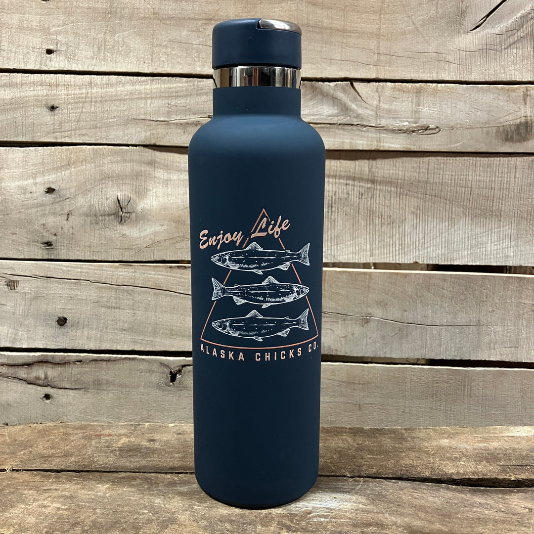 Enjoy Life Salmon Water Bottle