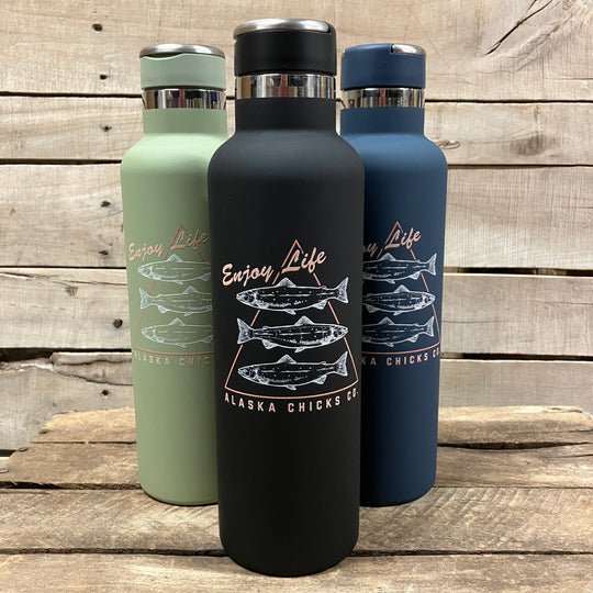 Enjoy Life Salmon Water Bottle