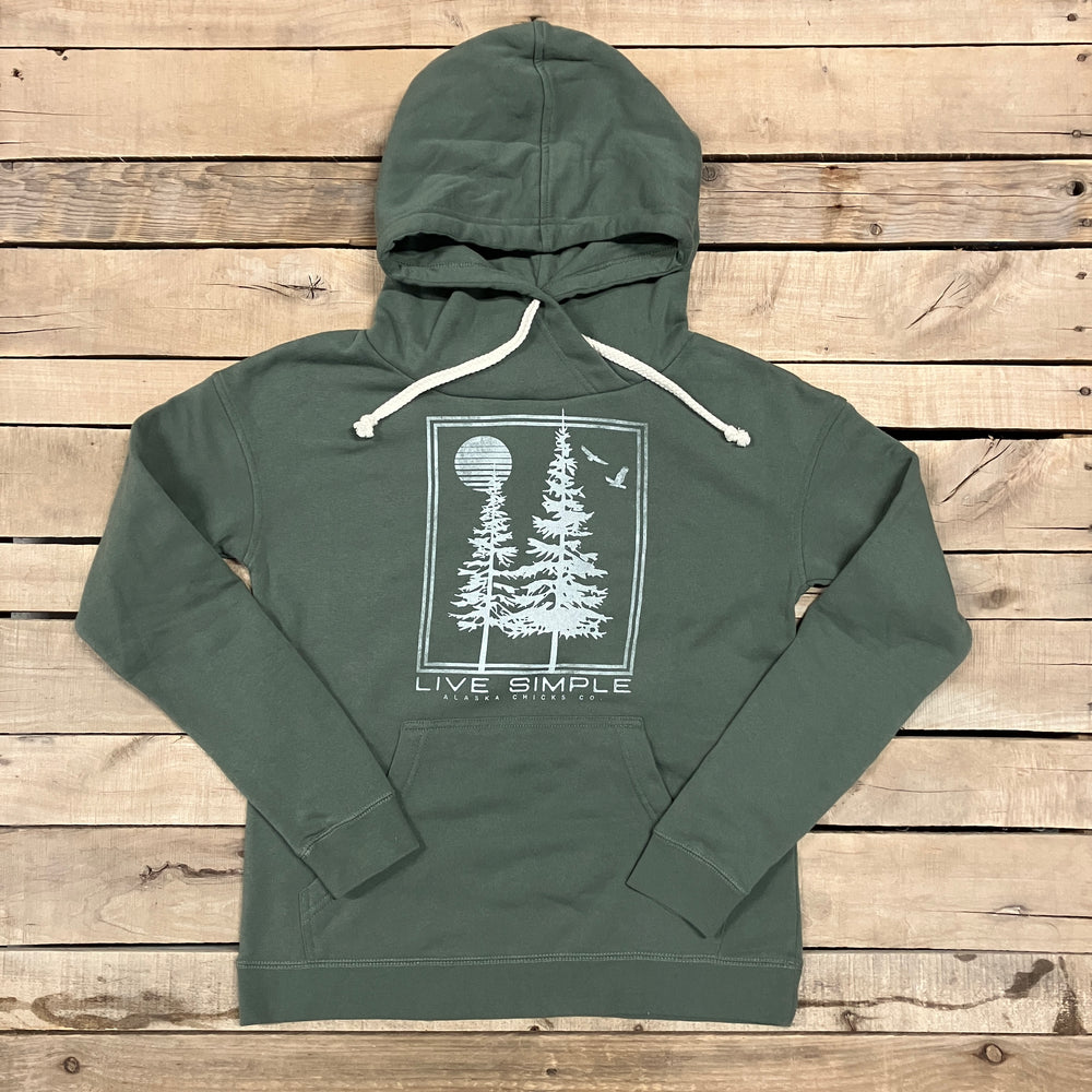 Live Simple Two Tree Hoodie