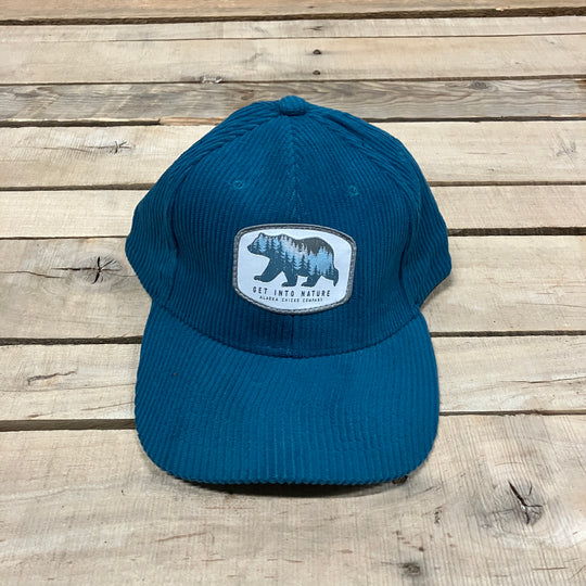 Bear Corduroy Trucker Hat