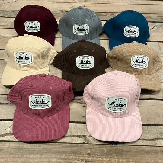 Made In Alaska Corduroy Trucker Hat