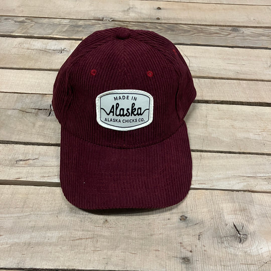 Made In Alaska Corduroy Trucker Hat