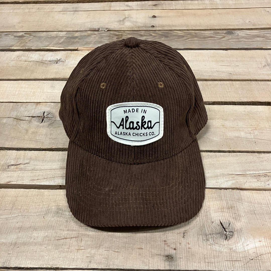 Made In Alaska Corduroy Trucker Hat