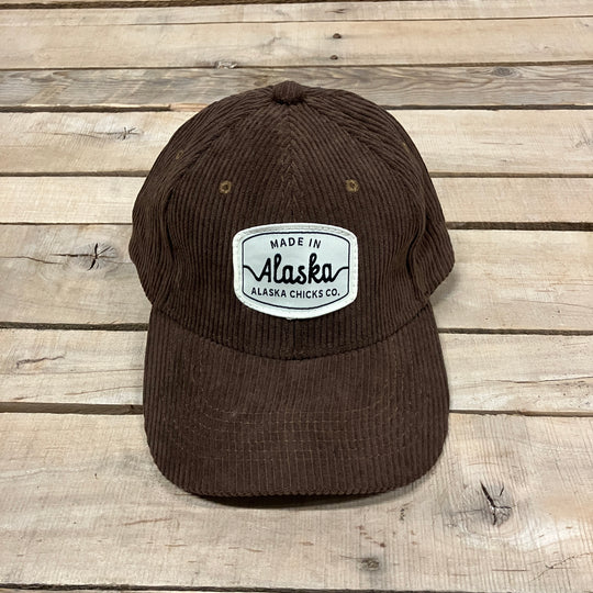 Made In Alaska Corduroy Trucker Hat