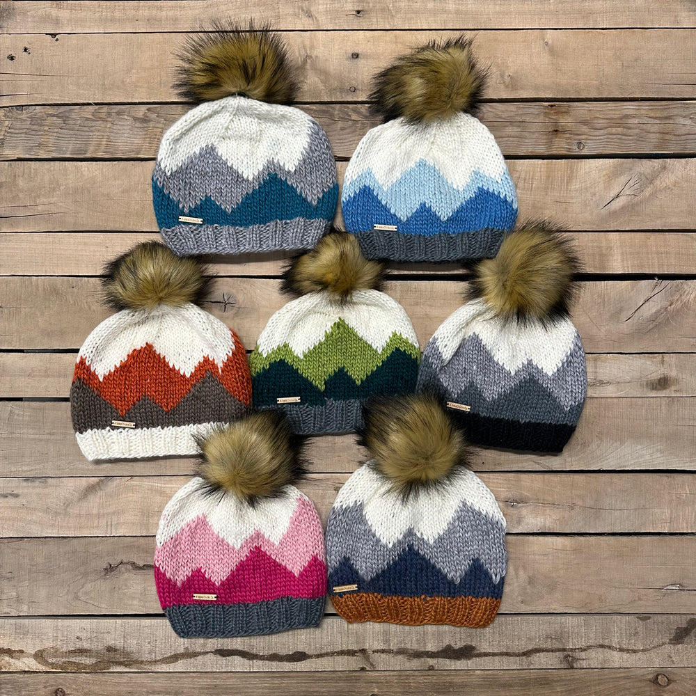 Kid's Mountain Knit Hat