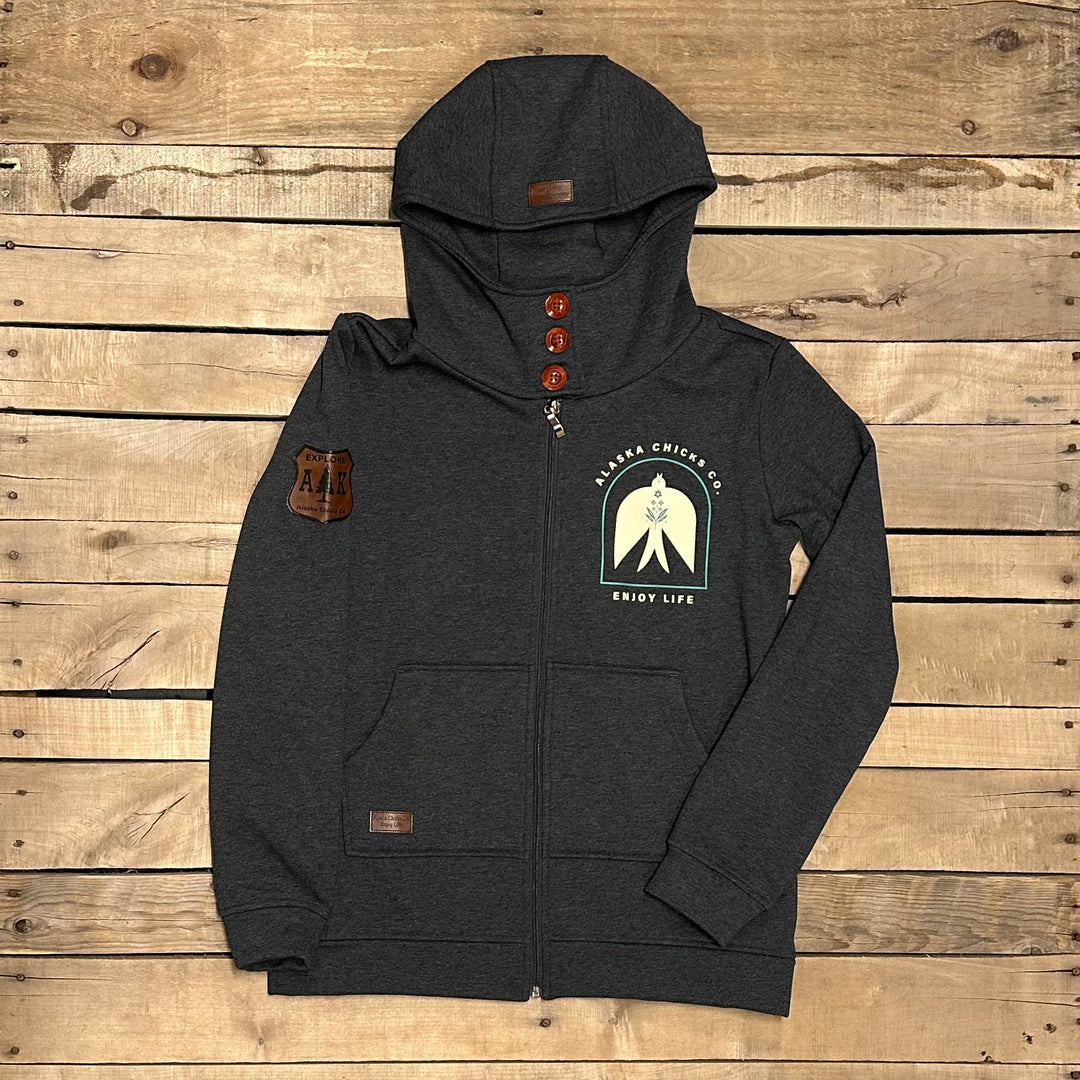 Modern Bird Full Zip