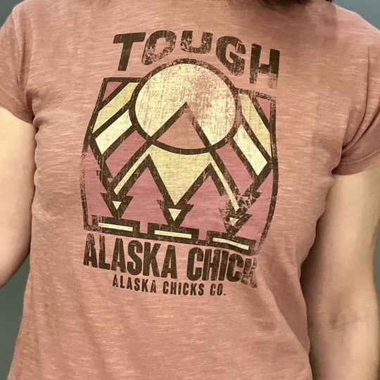 Geometric Tough Chick T-Shirt