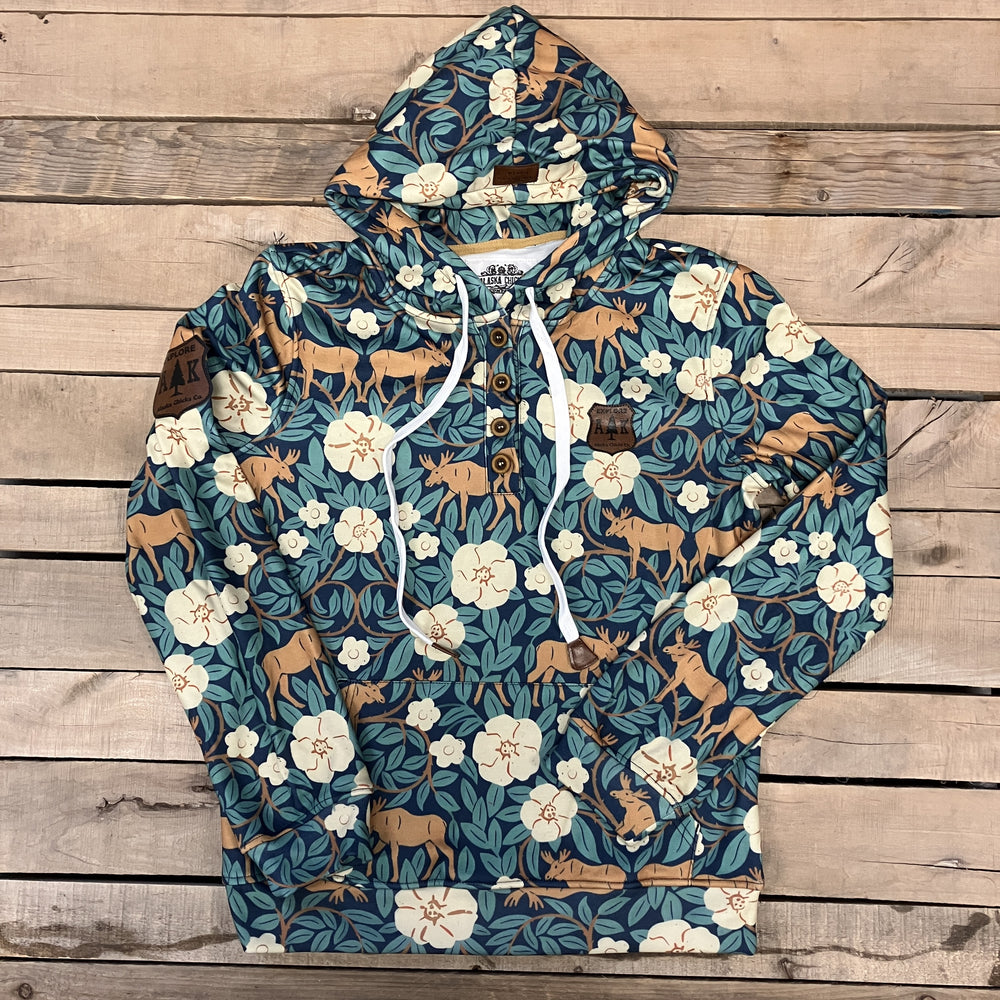 Solid Moose Hoodie
