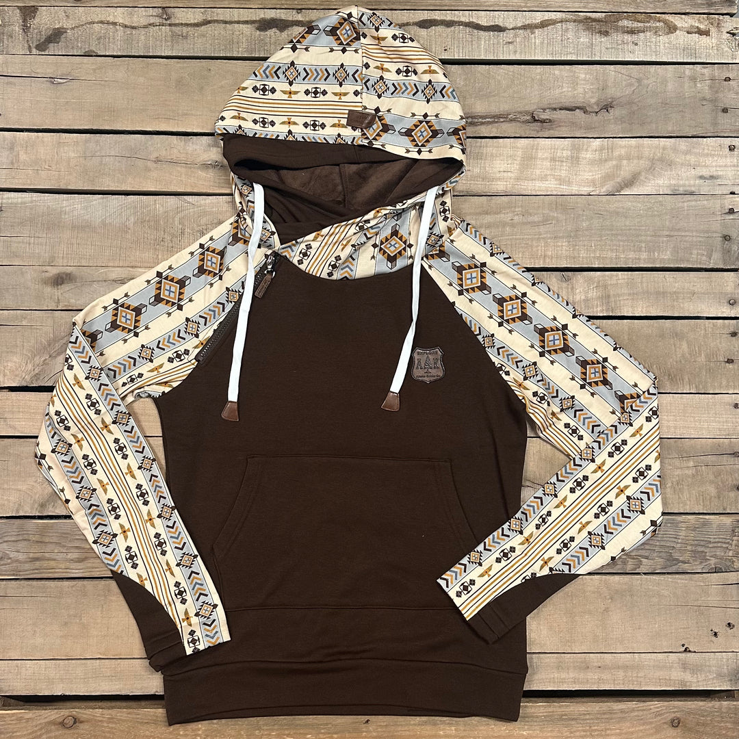 Aztec Sleeve Hoodie