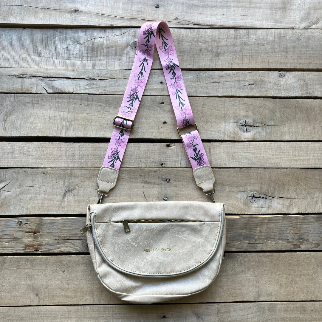 Leather Fold-Over Purse
