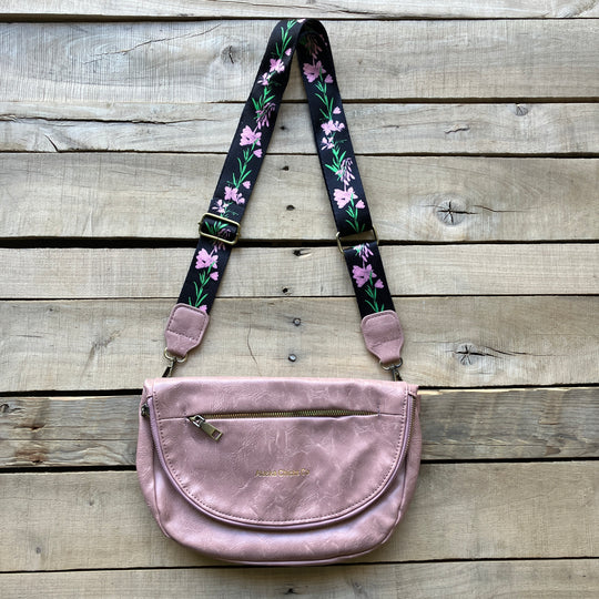Leather Fold-Over Purse