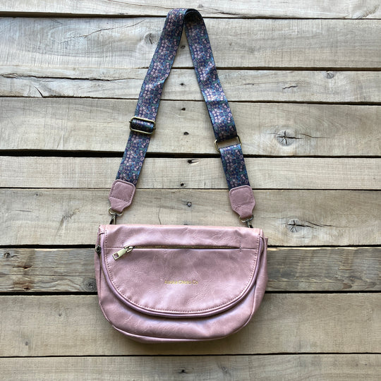 Leather Fold-Over Purse