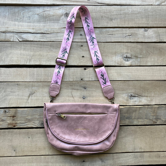 Leather Fold-Over Purse