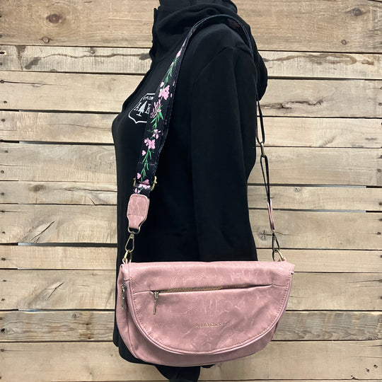 Leather Fold-Over Purse