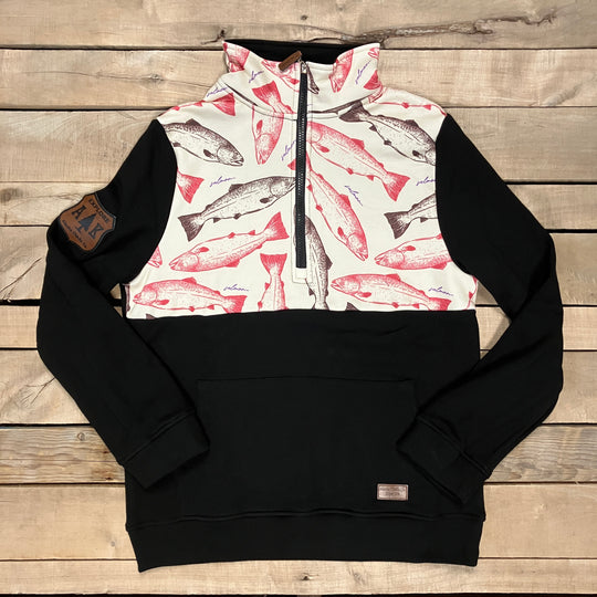 Printed Quarter Zip Pullover