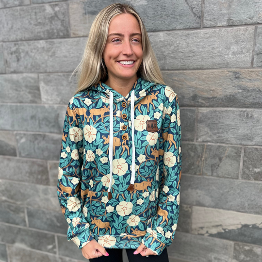 Solid Moose Hoodie