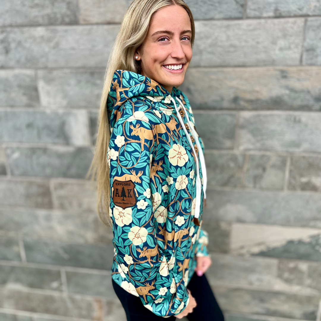 Solid Moose Hoodie