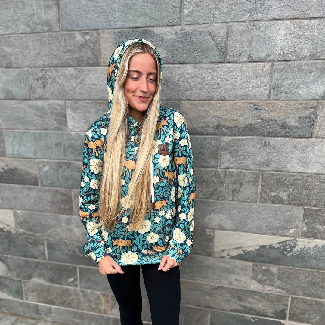Solid Moose Hoodie
