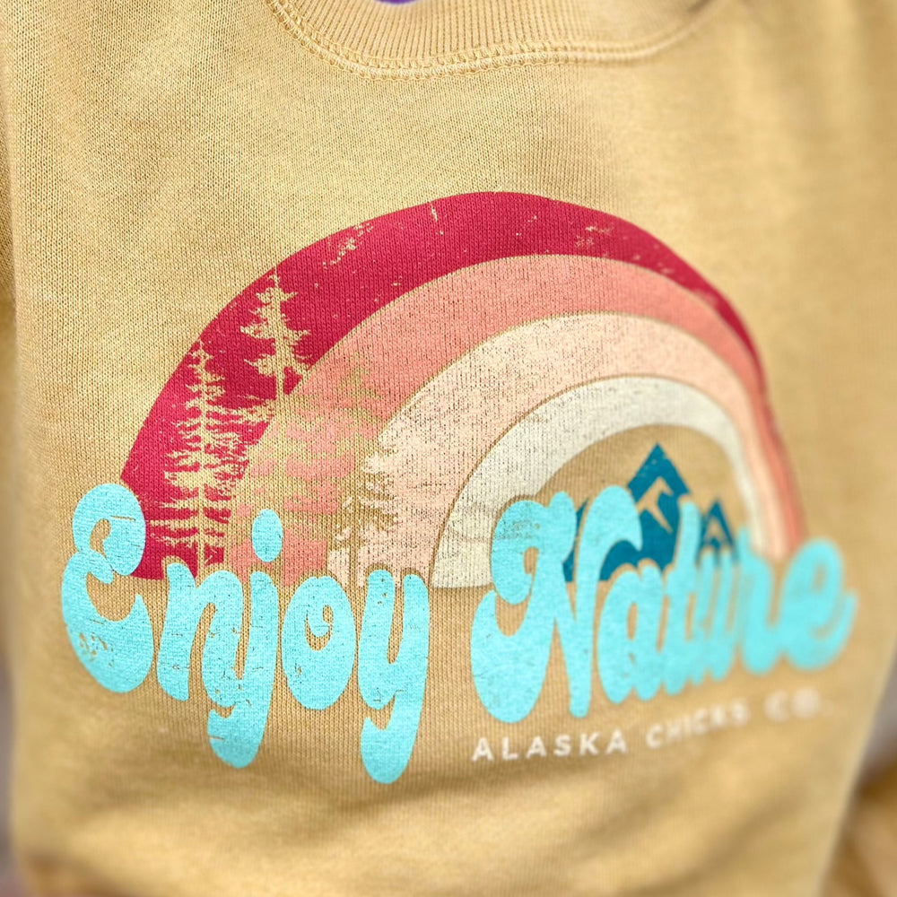 Girl's Enjoy Nature Crewneck