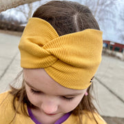 Girl's Thin Cotton Knot Headband