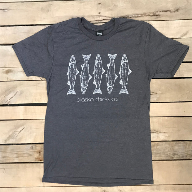 Salmon Sketch T-Shirt