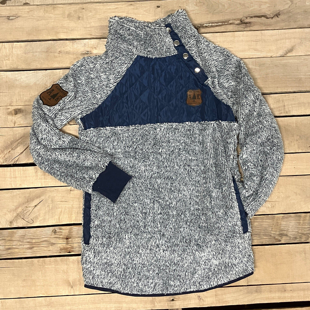 Fairbanks Fuzzy Pullover with Pockets