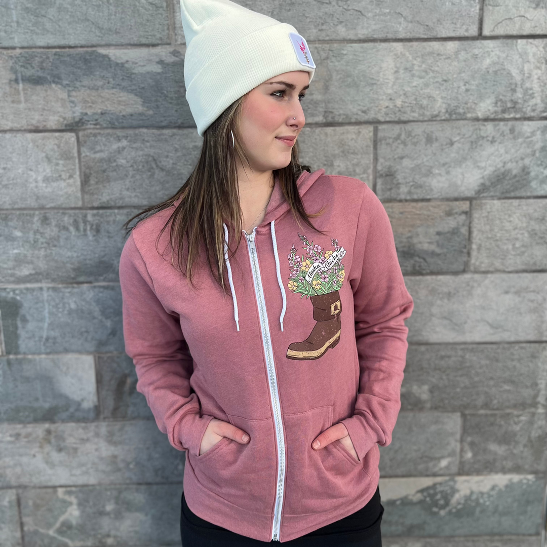 Fireweed Boot Zip-Up Hoodie