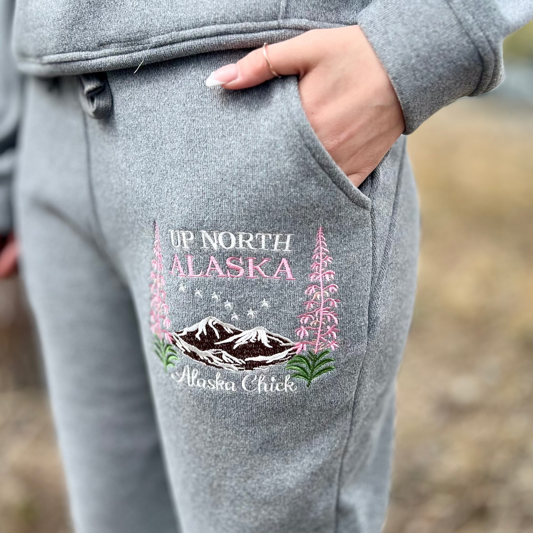 Embroidered Joggers