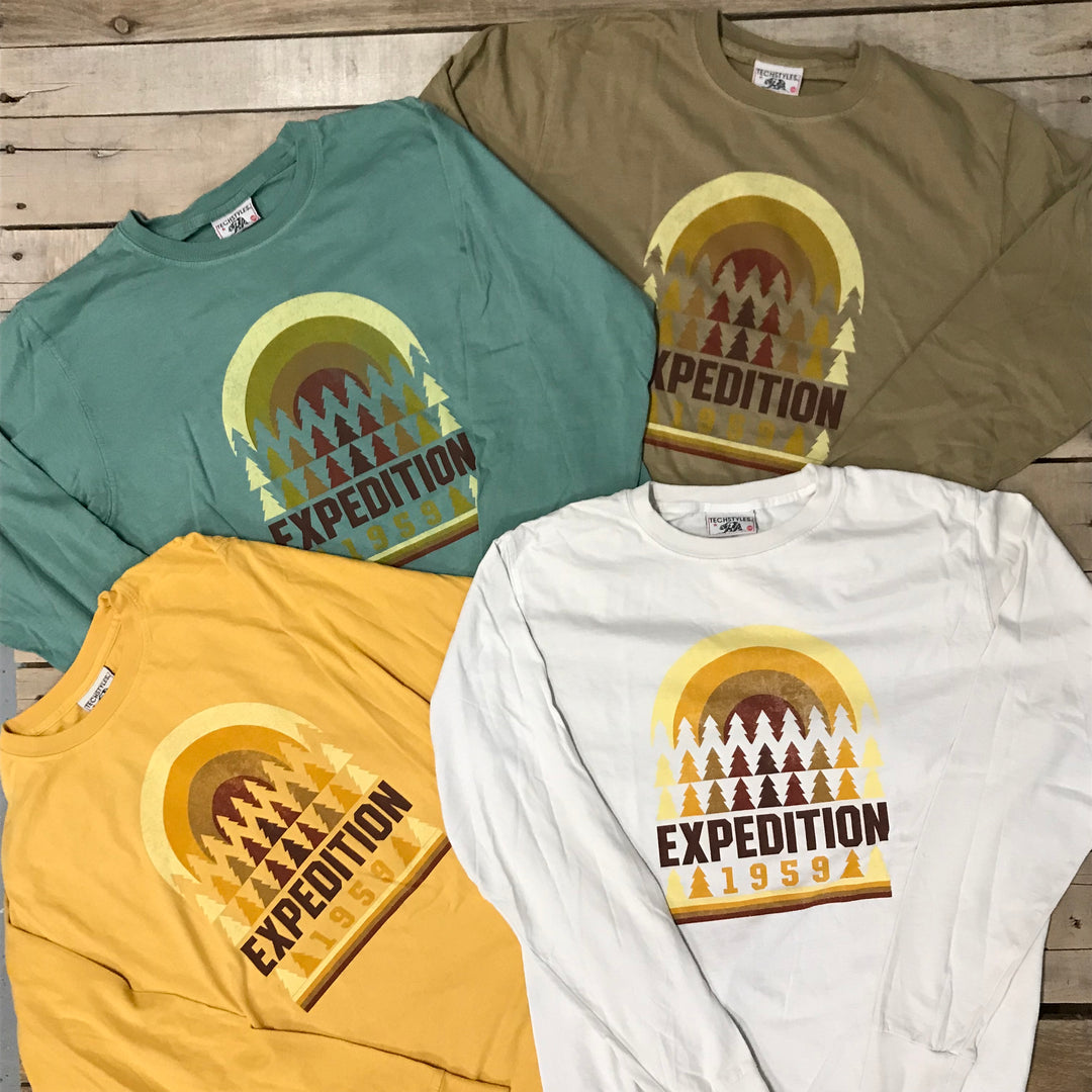 Expedition Rainbow Pines Long Sleeve T-Shirt
