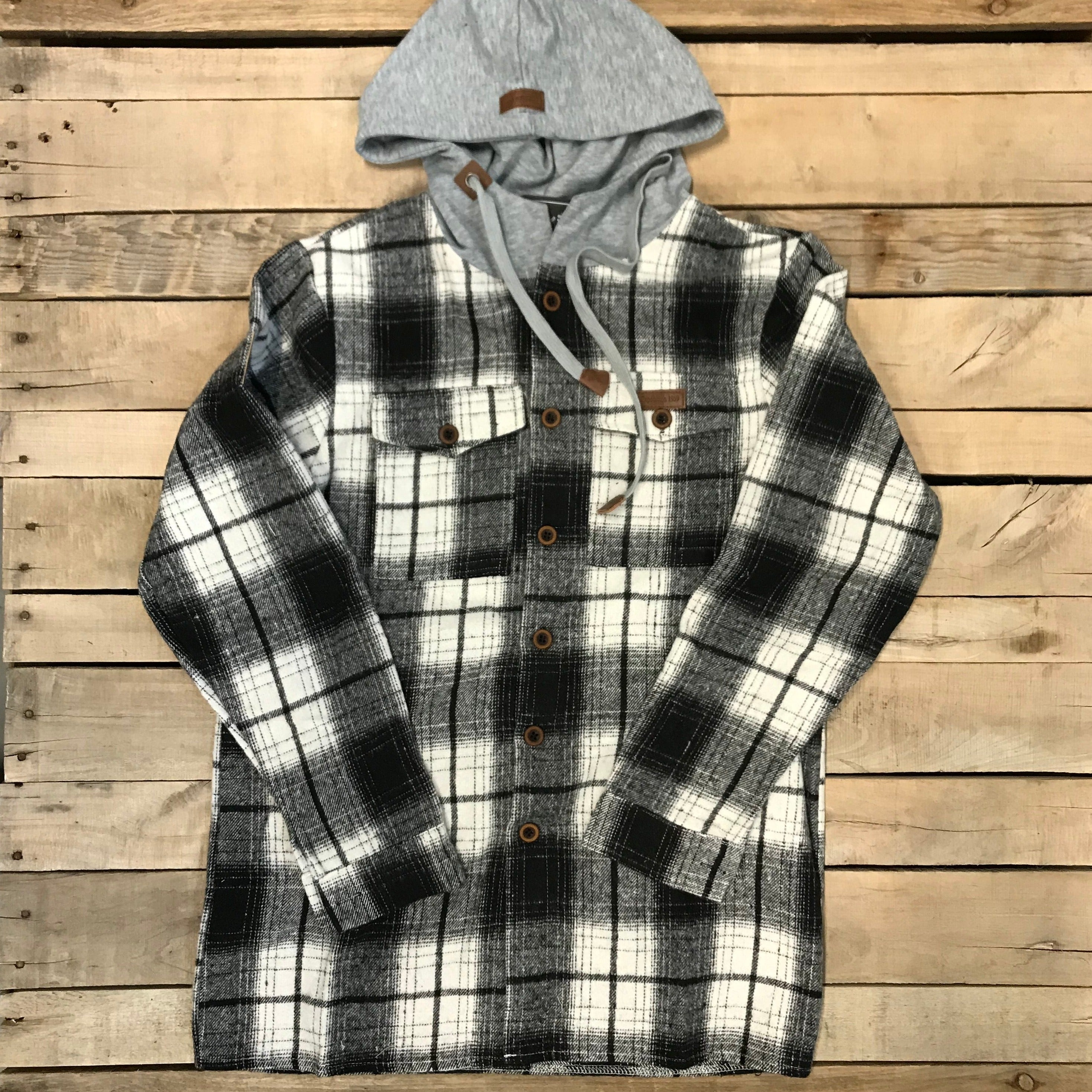 Expedition Lightweight Hooded Flannel Jacket