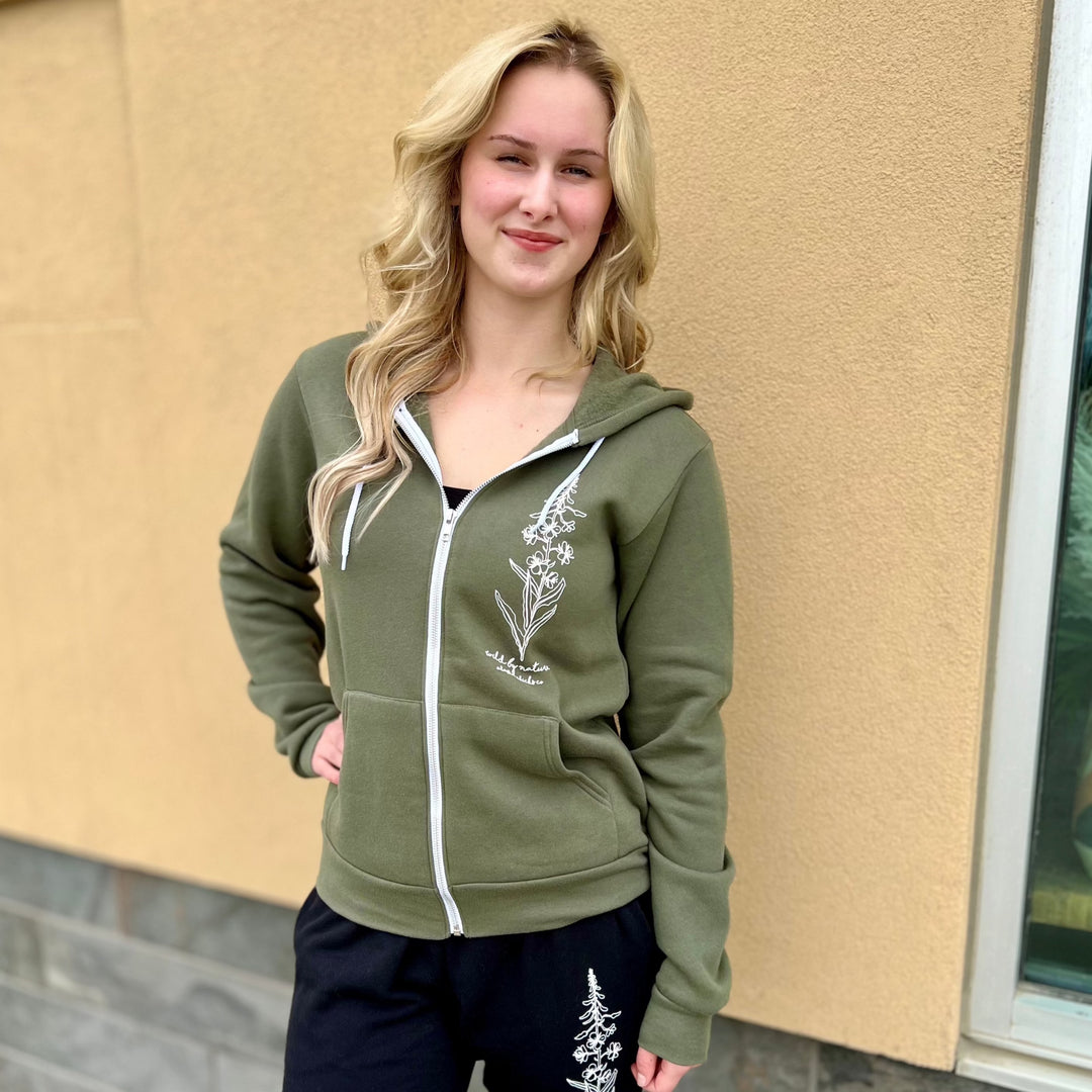 Fireweed Zip-Up Hoodie