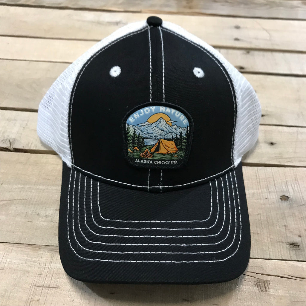 Wildlife Trucker Hats – Alaska Chicks Co