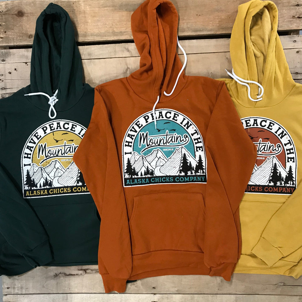 Peace In The Mountains Hoodie - Clearance