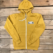 Peace In The Mountains Zip-Up Hoodie