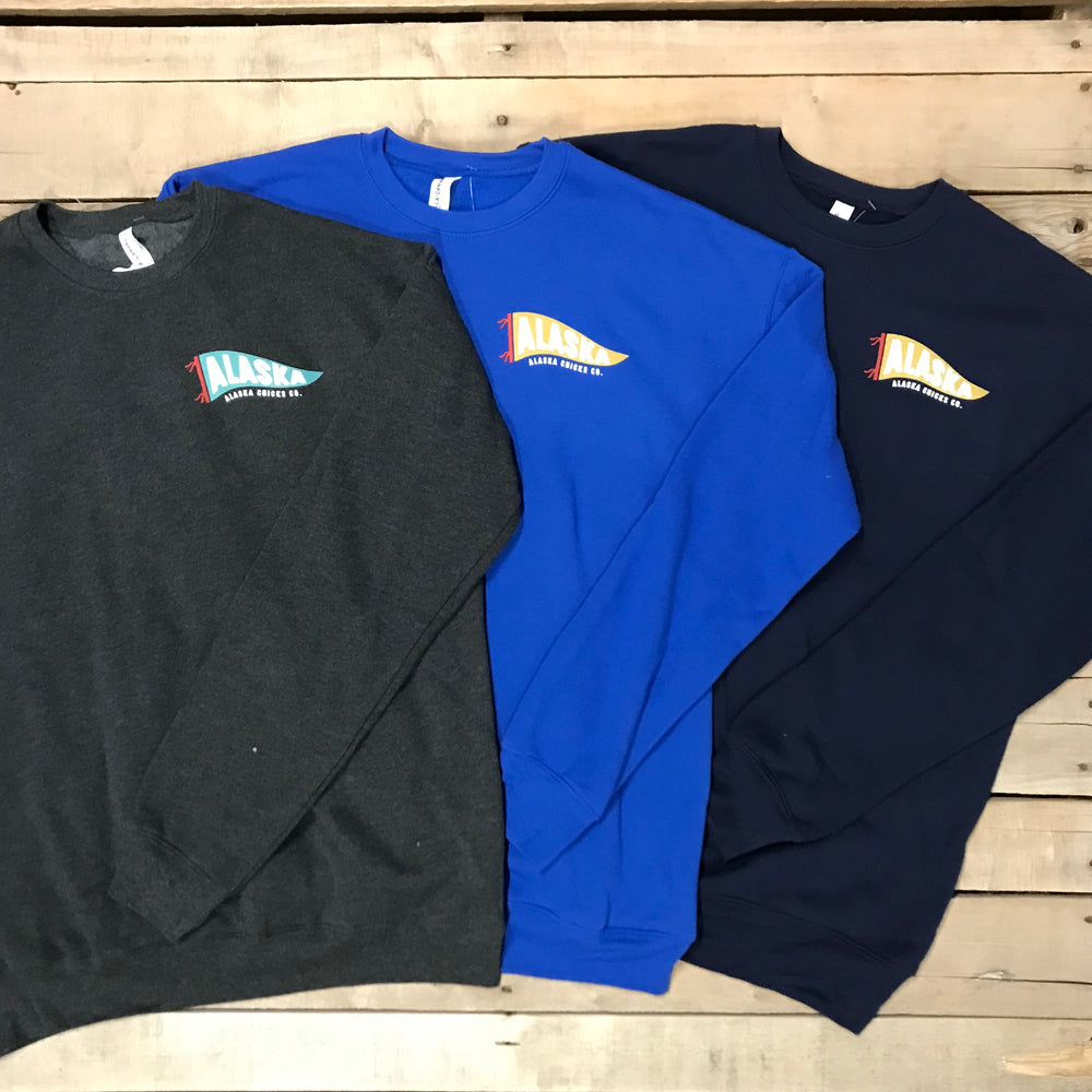 Alaska Pennant Crewneck - Clearance