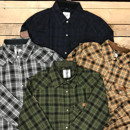 Wholesale: Men's Thin Plaid Shirt