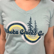 Alaska Chicks Double Rainbow T-Shirt