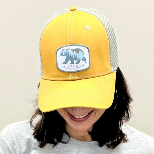 Get Into Nature Trucker Hat - Bear