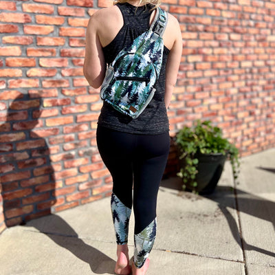 Printed Cross-Body Bag