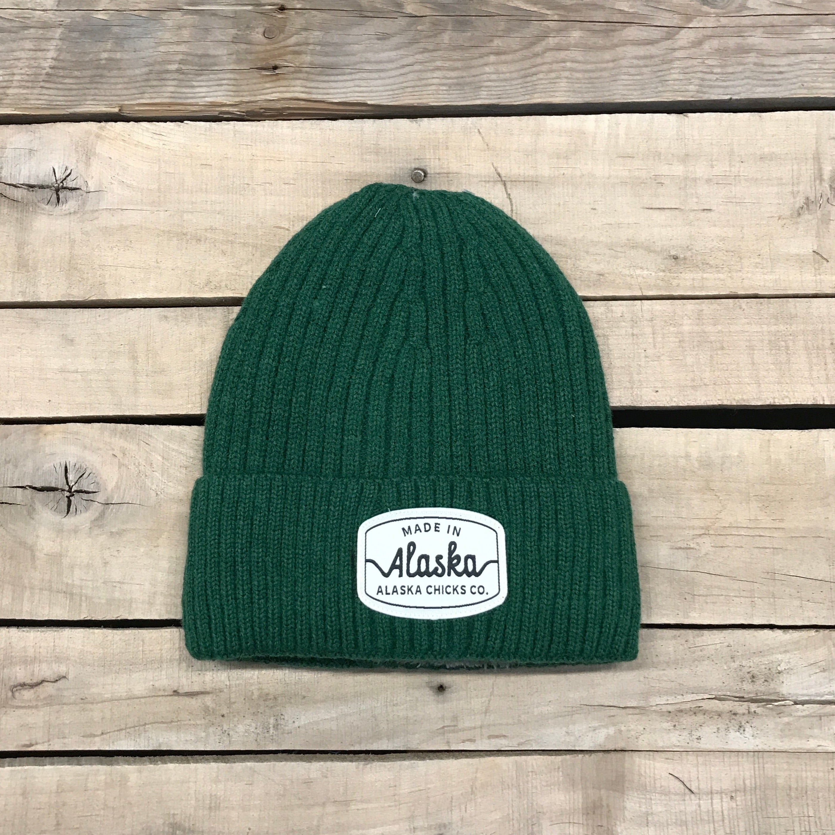 Ribbed Cuff Beanie - Lined – Alaska Chicks Co
