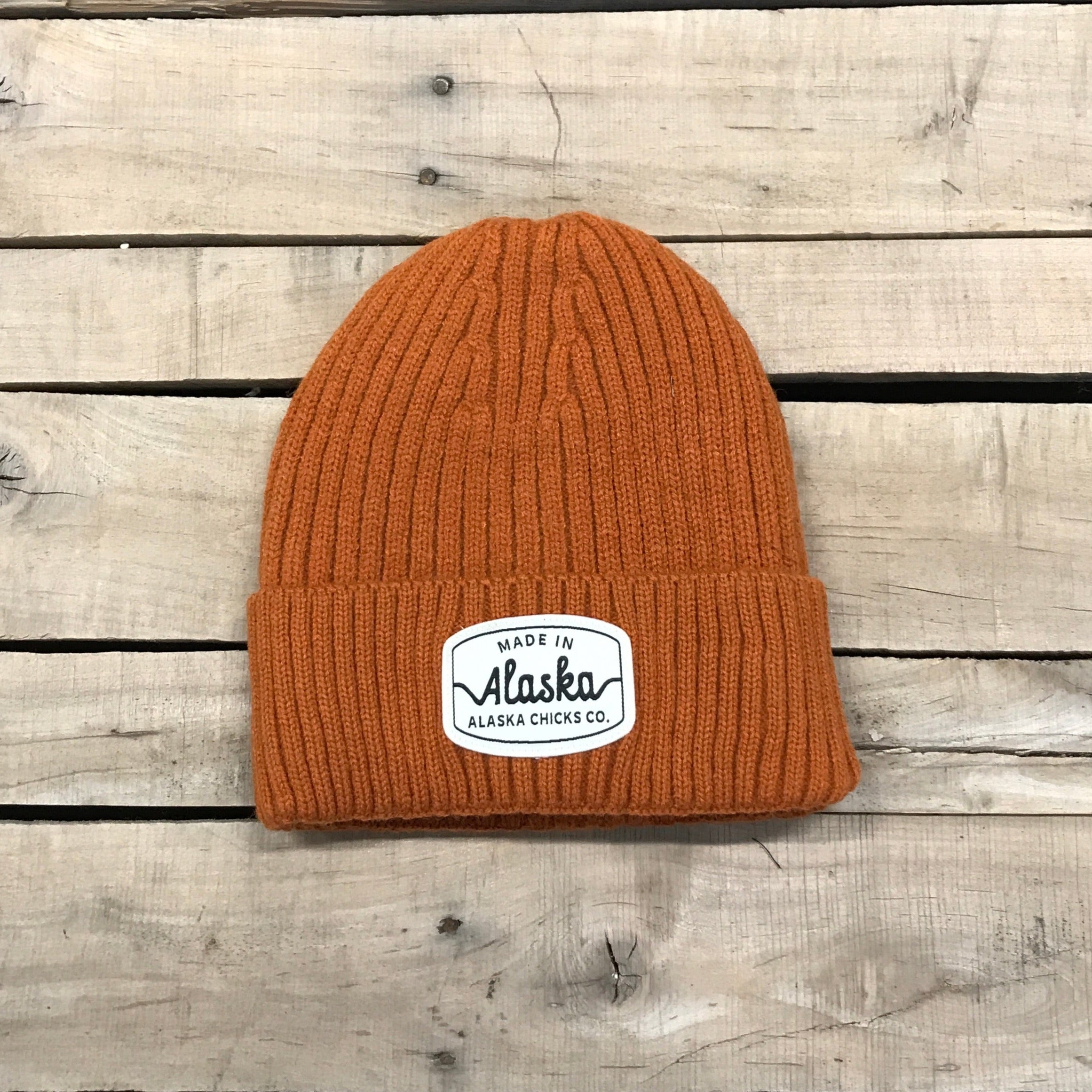 Ribbed Cuff Beanie - Lined – Alaska Chicks Co