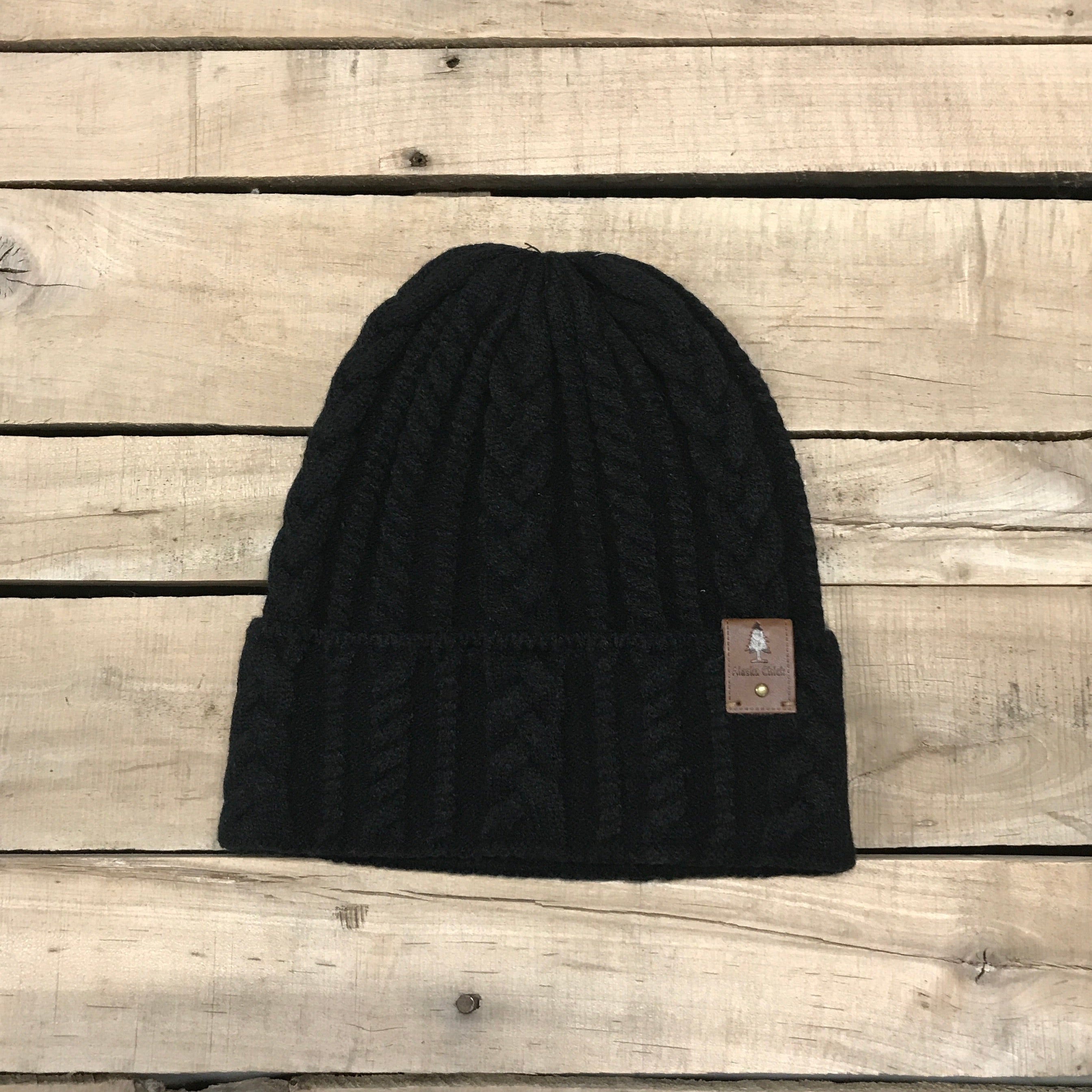 Single Tree Cable Knit Beanie – Alaska Chicks Co