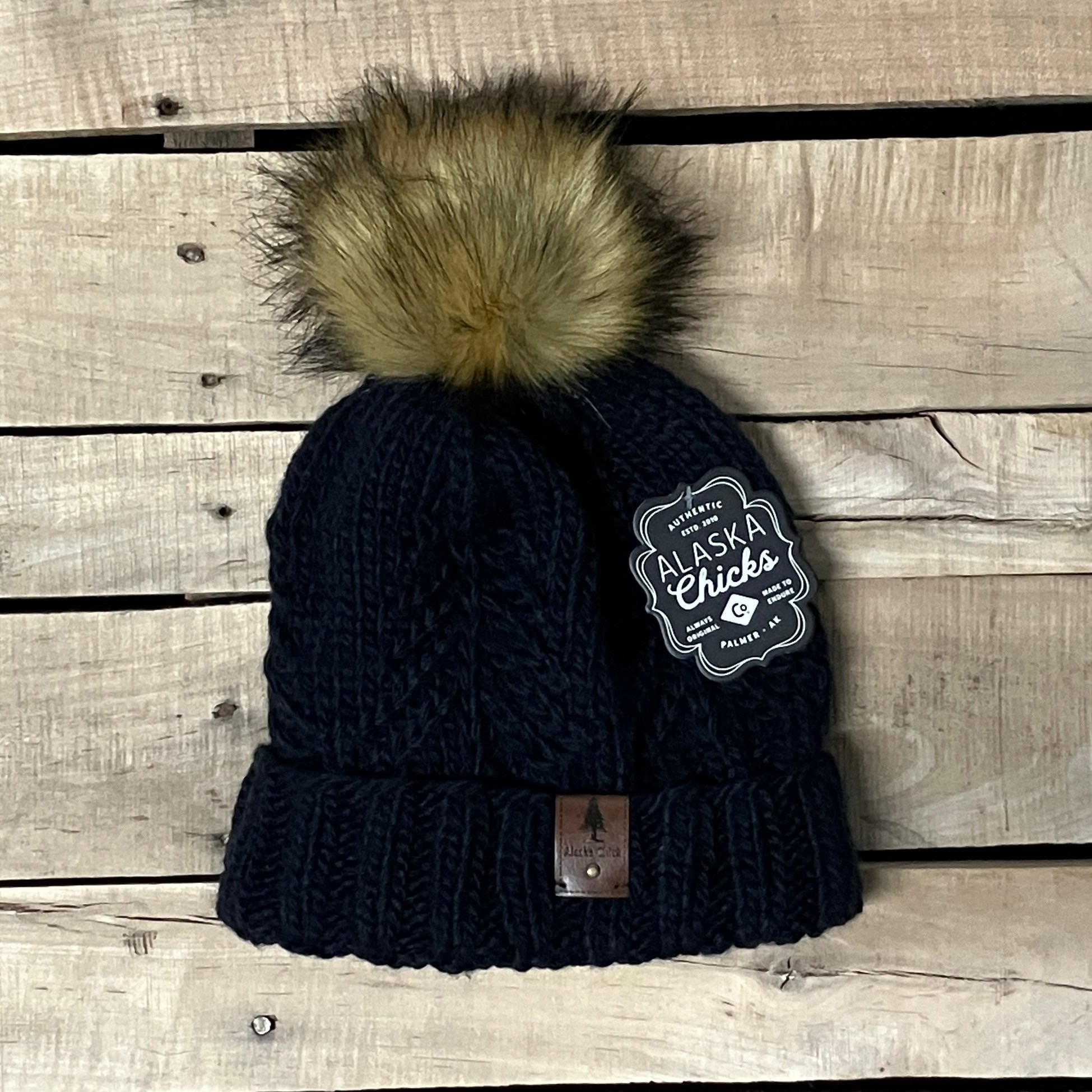 Single Tree Fleece-Lined Hat – Alaska Chicks Co