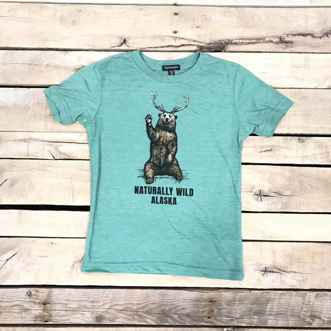 Kid's Naturally Wild Bear T-Shirt